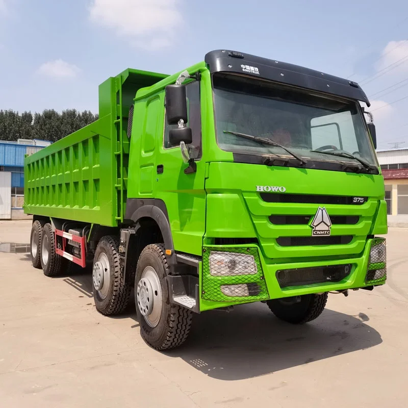SINO TRUCK 12 Wheeler RHD 50tons Second Hand 8x4 Used HOWO Tipper Dump Truck