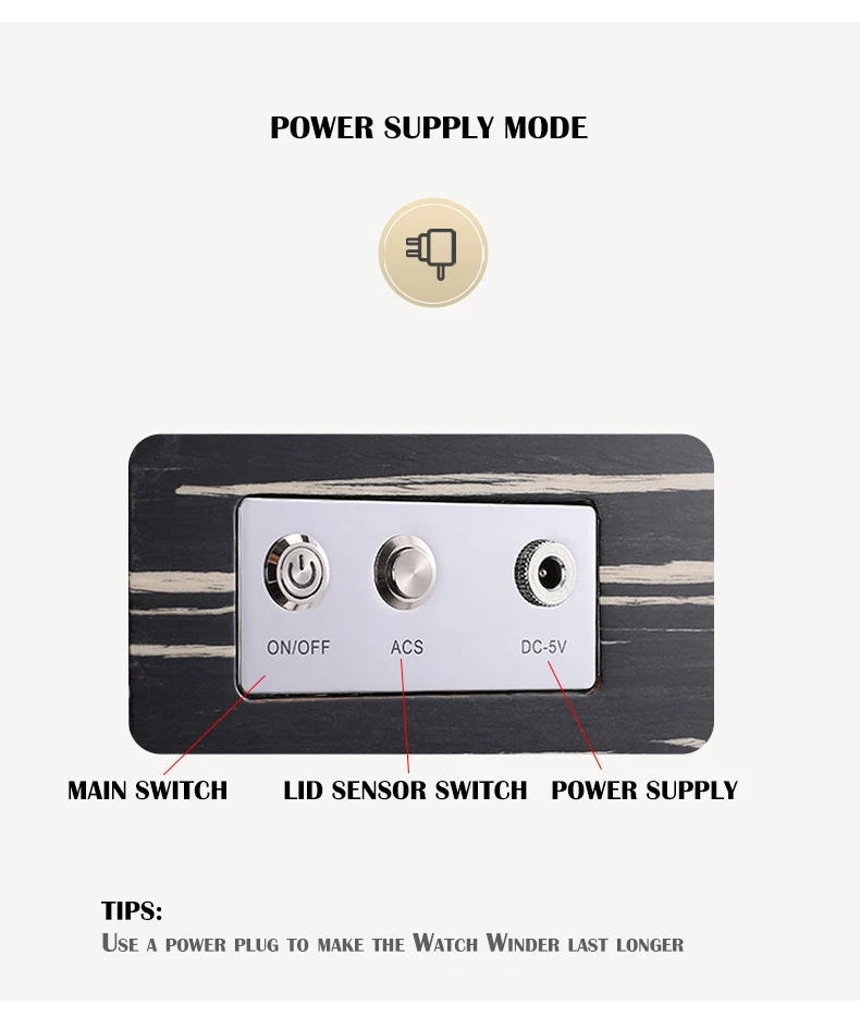 Embers Automatic Watch Winder 2 3 Slots Wooden Storage Box 4 6 8 Watches LCD Touch Mechanical Watches Screen Shaker