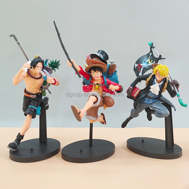 H16-27cm with box Anime One Pieces Figures Luffy Zoro Uta Sanji One Pieces Action Figure