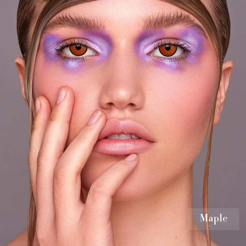 Halloween contact lenses customized colors for crazy colors