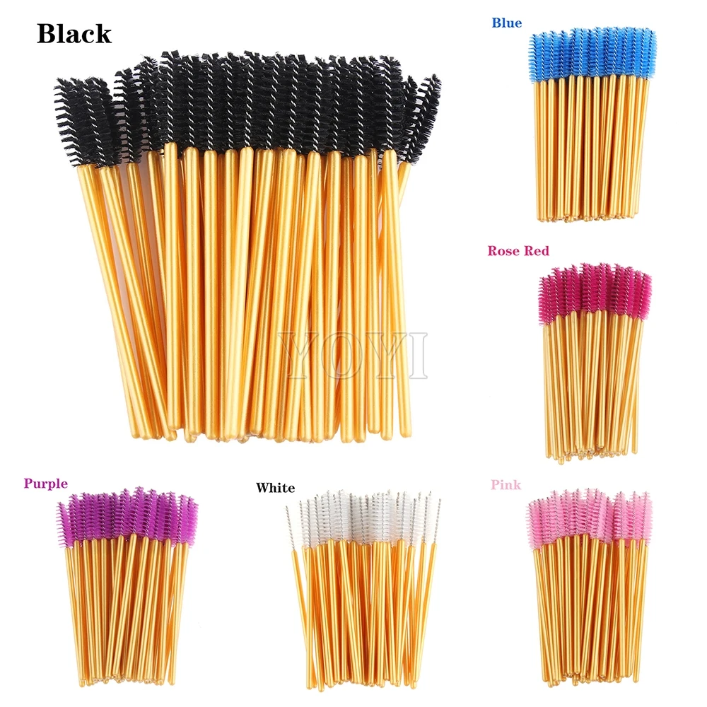 Disposable Eyelashes Brushes Mascara Wands Applicator Wand Brushes Eyelash Comb Brushes Spoolers Makeup Tools