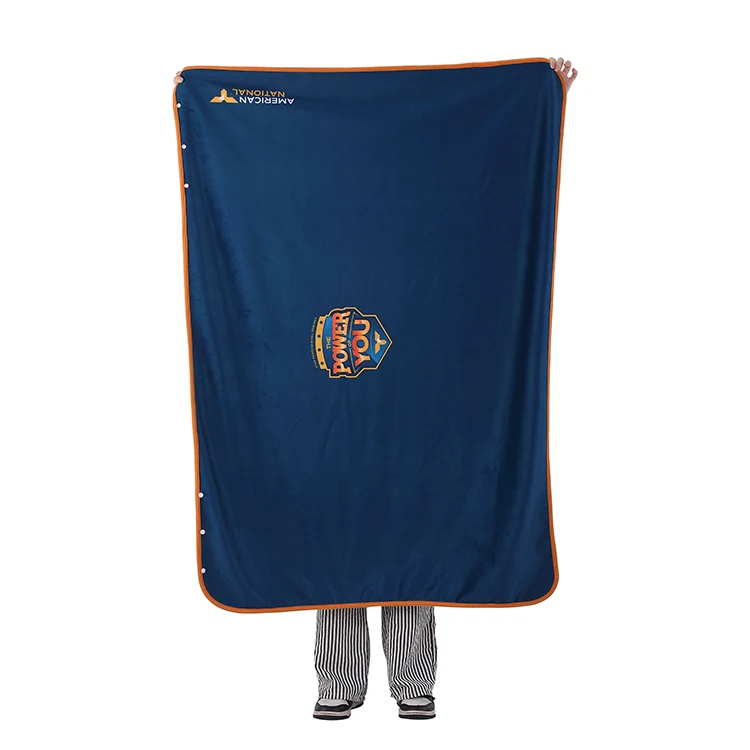 OEM ODM 100% Polyester Winter Custom Logo Coral Fleece Sherpa Sublimation Digital Printing Personalized Throw Blanket