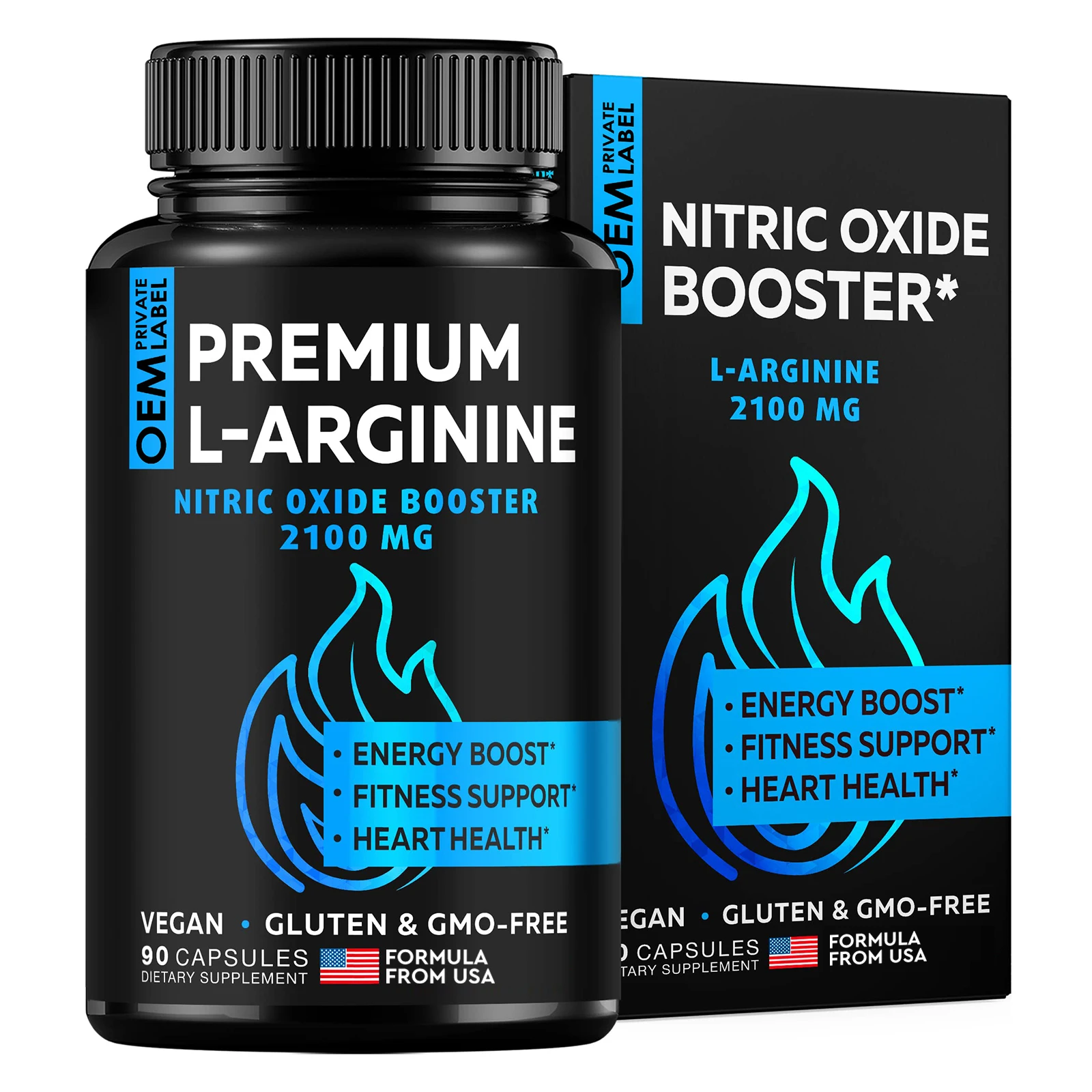 Креатиновые капсулы, предтренировочные L-аргининовые капсулы, улучшающие таблетки для мышц, Спортивные Добавки, аминокислоты, капсулы для веганов Weright Gain