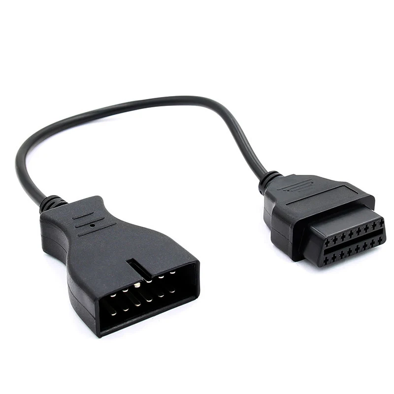 Convertor OBD II 16 PIN to OBD I 12Pin Cable Replacement for GM