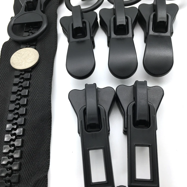 JY 20#  No Lock Plastic Zipper Slider