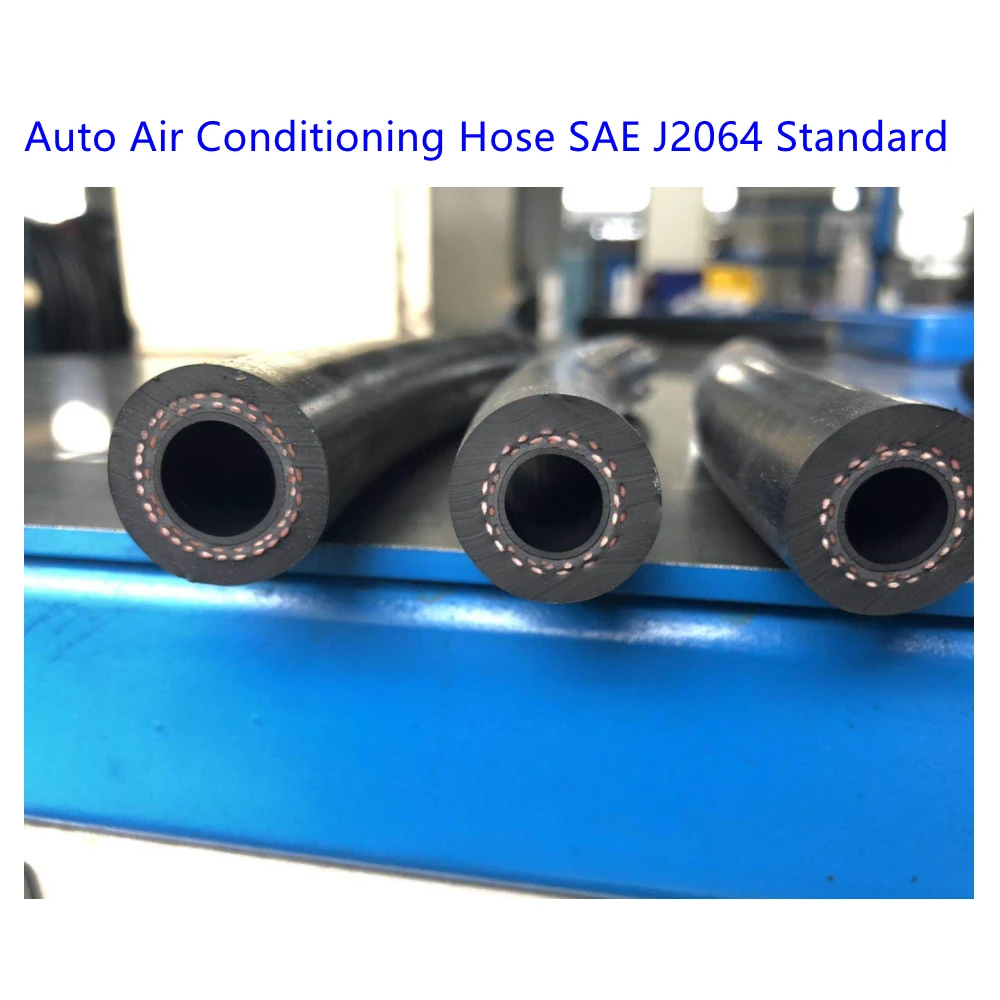 Тип A шланг кондиционера воздуха R134a на заказ/Плетеный Тип/три слоя/высокая температура. Шланг