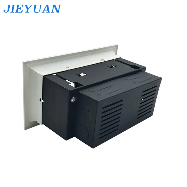 
Die Cast Aluminum Housing Grilled Light 2 Heads Recessed Down Light Grille Hotel Black Grilled Light 