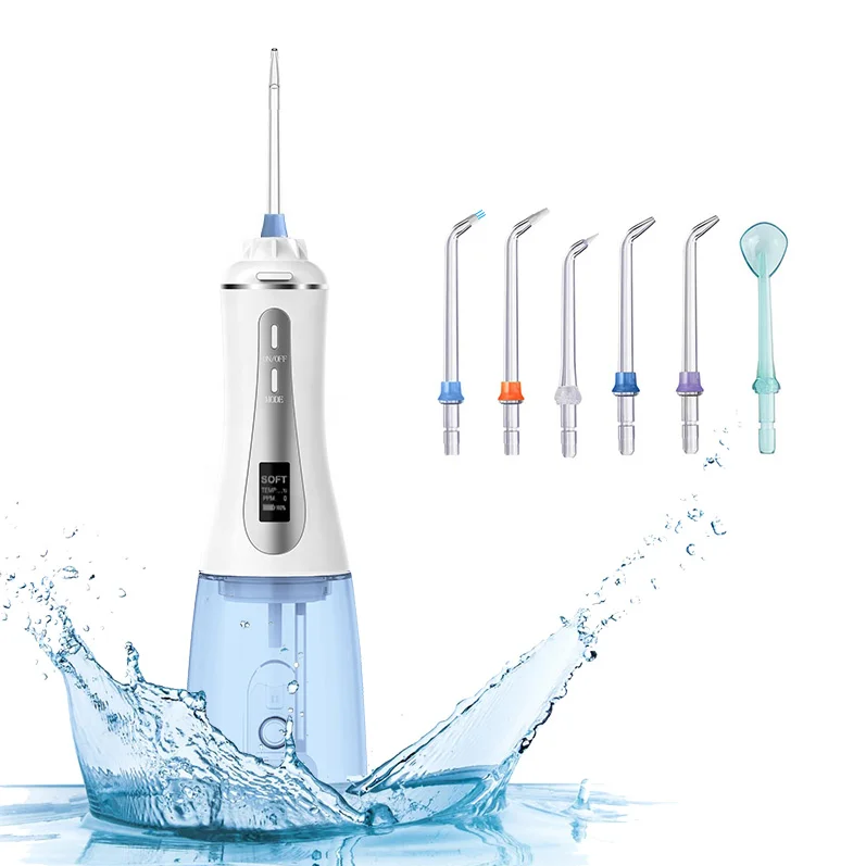 Top Sale Mint Water Flosser Receding Gums Professional Cordless Dental Oral Irrigator Ipx7 Teeth Cleaner With Cheap Prices