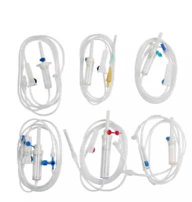 Pediatric Sterile Infusion IV Sets with Flow Regulators