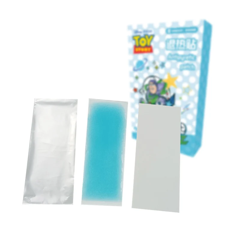 Wholesales Baby Adults Fever Cooling Sheet International Standard Weight Environment Friendly Disposable Cooling Gel Patch