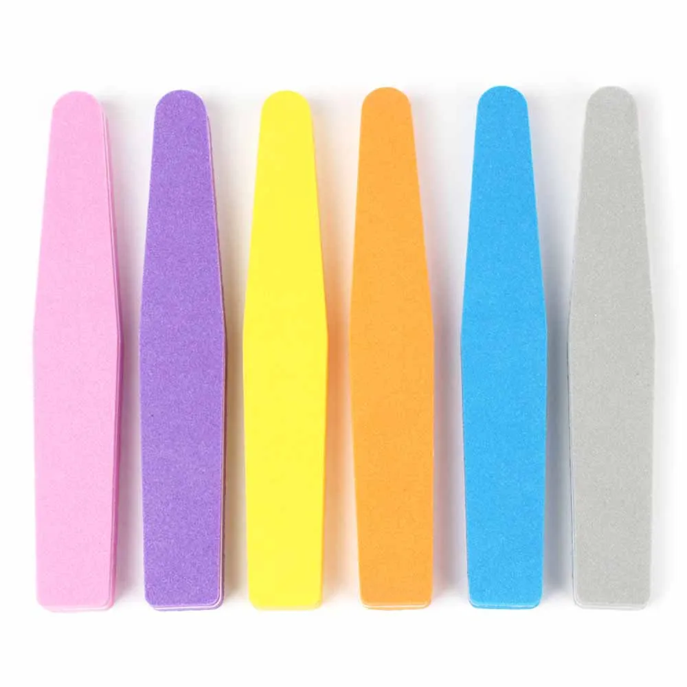 Profesional Colorful sanding buffer Washable Buffer sponge Nail Files