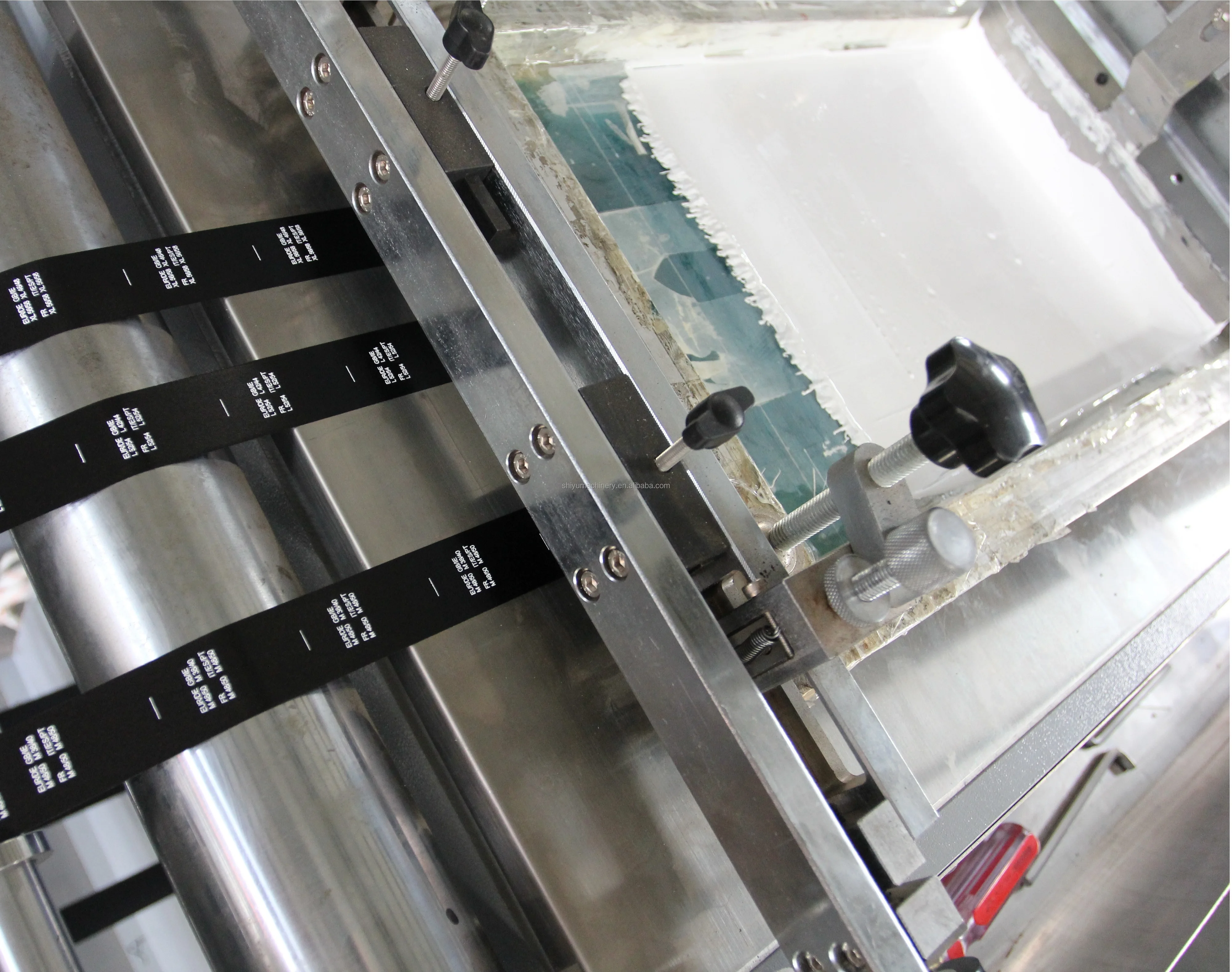 Automatic  1 Colors Garment Labels Screen Printer  printing press