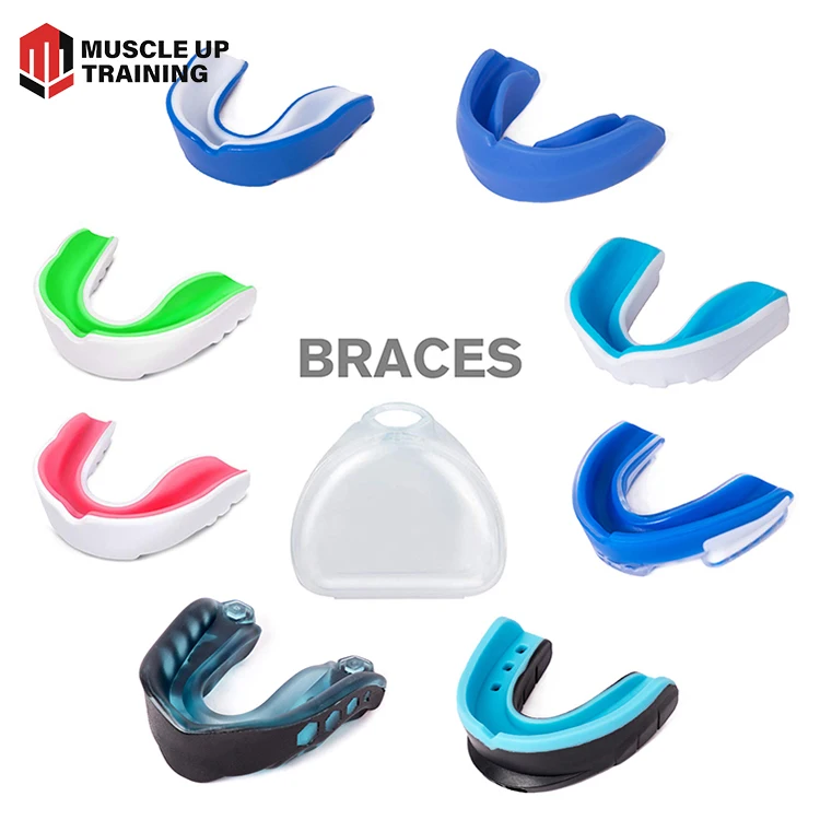 Sport Protect MMA Boxing Teeth Mouth Guard Set