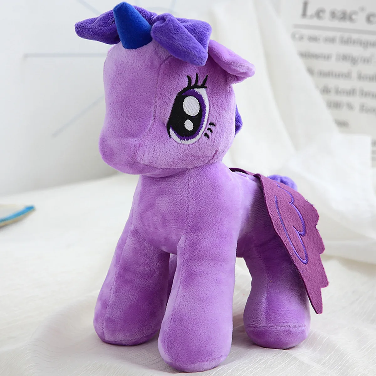 2022 new soft plush toy  Pony doll unicorn plush toy girl birthday gift