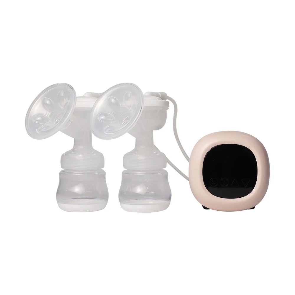 Hot sale intelligent handsfree mini electronic breast pump portable silicone milk pump for baby