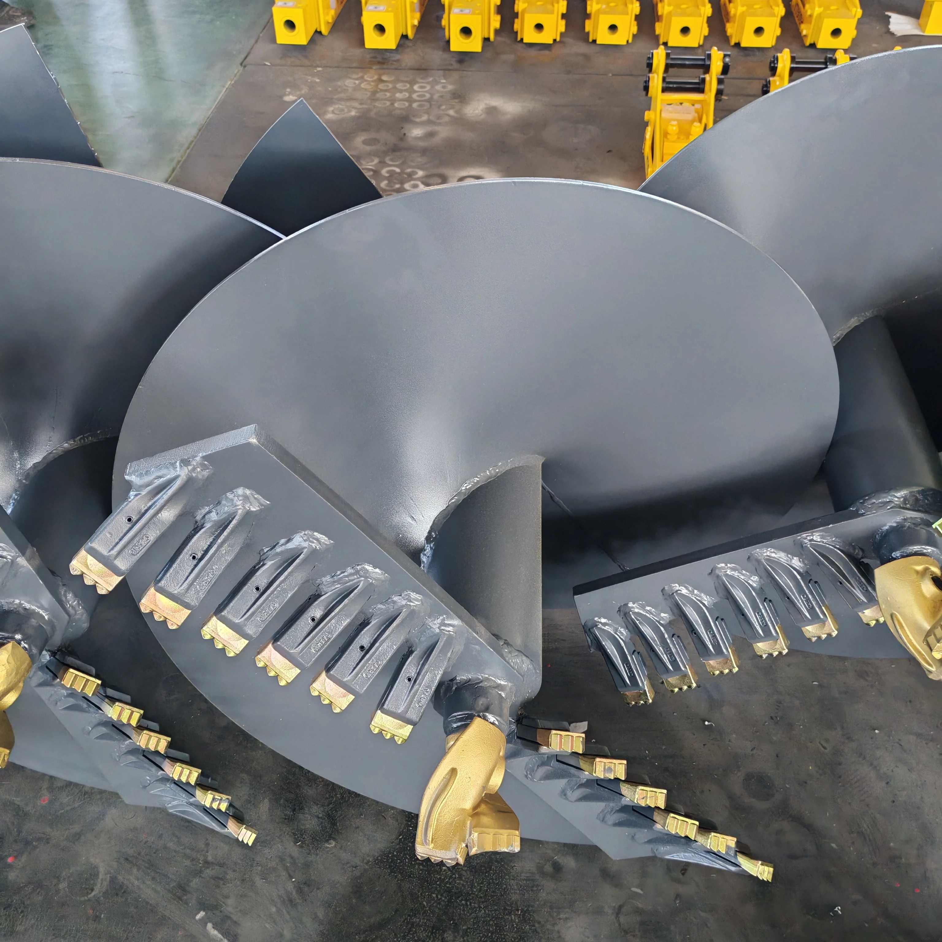 Землеройная машина YTCT гидравлический земляной шнек для борта погрузчика экскаватора