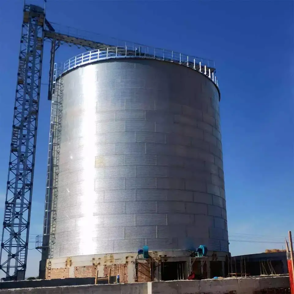 Заводская цена 1000 тонн зерна пшеницы кукурузы стальных бункеров кормов для