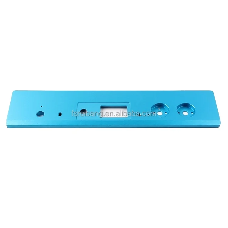 Custom made audio aluminum front panels