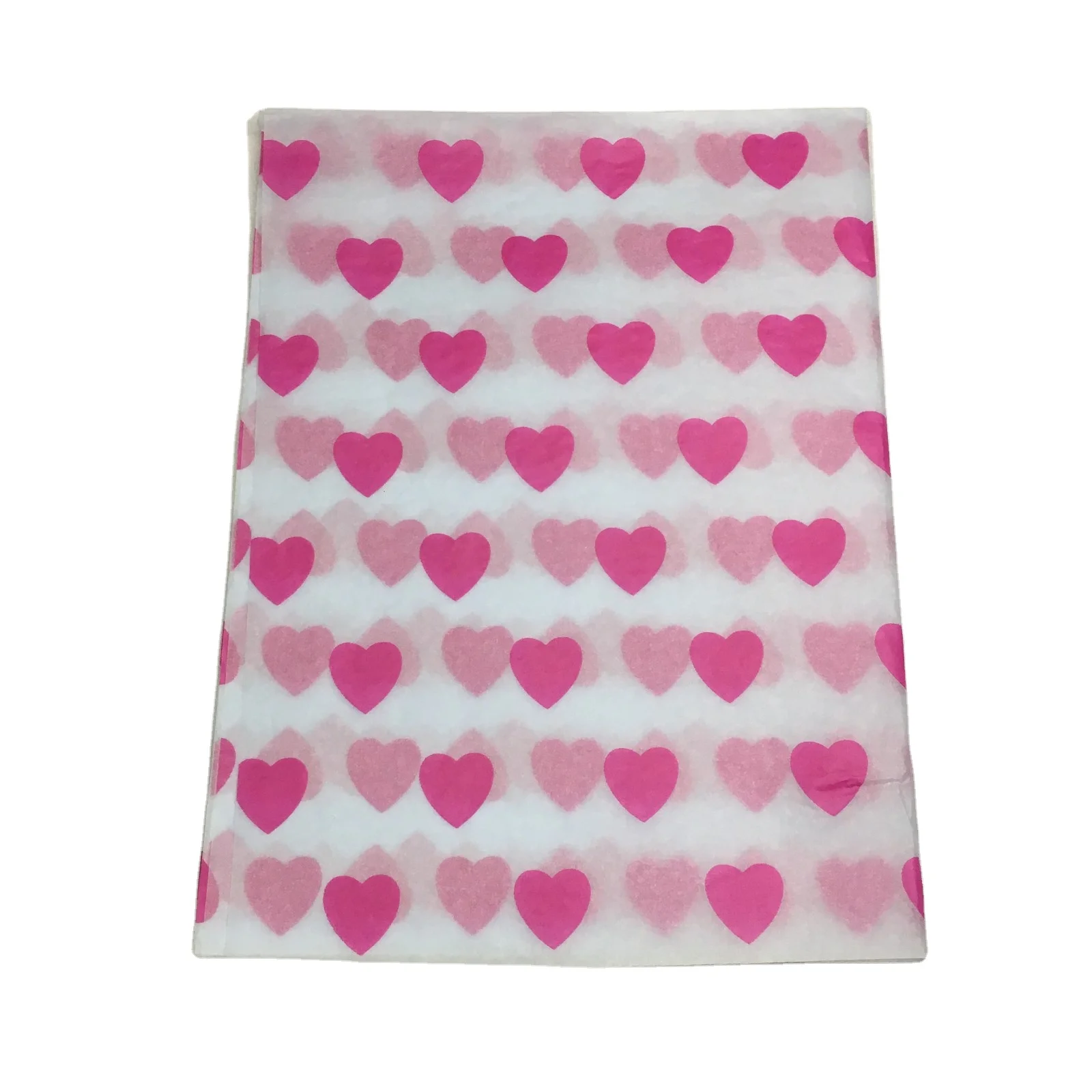 Розовое сердце 20*30 дюймов 500 листов упаковка подарочная оберточная бумага одежда обувь оберточная
