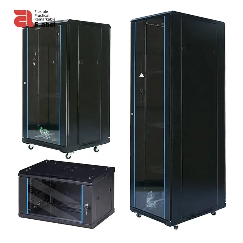 19 inch factory 4U 18U telecom racks IT cabinets Coffrets muraux computer server rack with soundproof