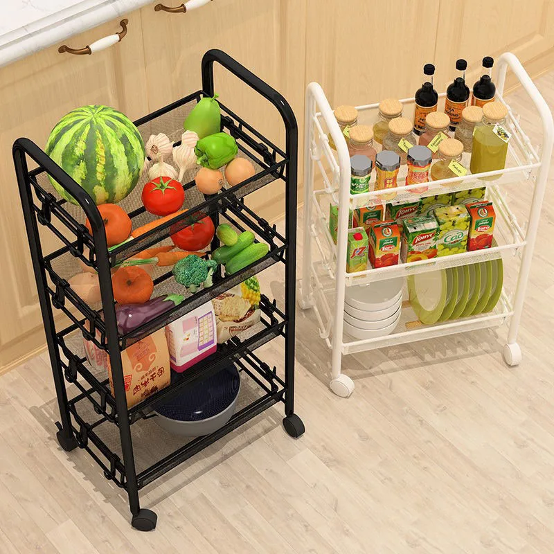 Hot Sale Most Popular Multifunctional Home Shelve Kitchen Storage Rack Kitchen Shelf Carts