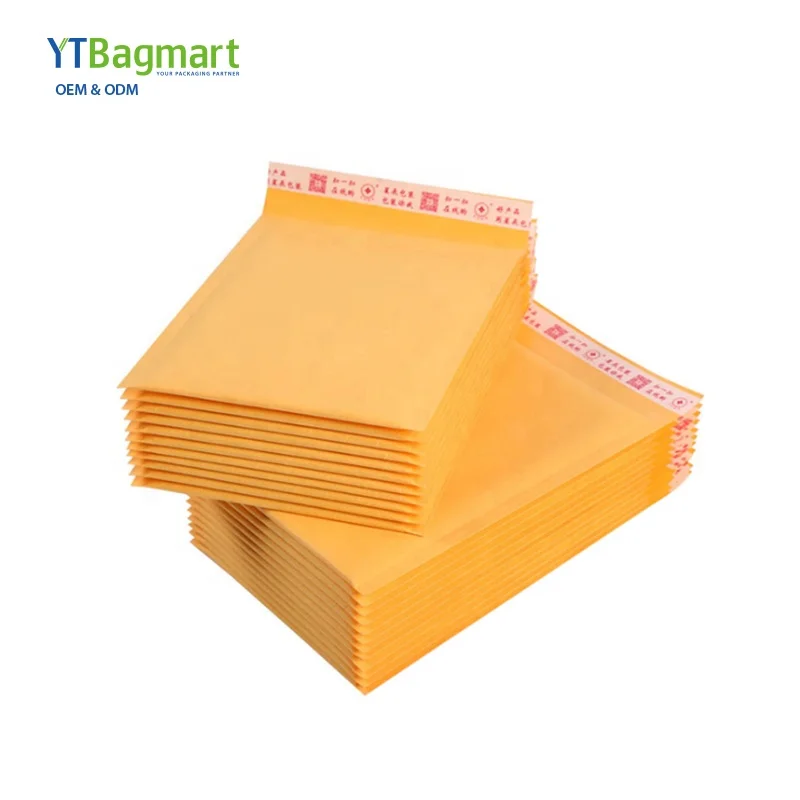 
Factory Quality Air Padded Envelope Bubble Mailing Bag Custom Poly Kraft Bubble Mailer 