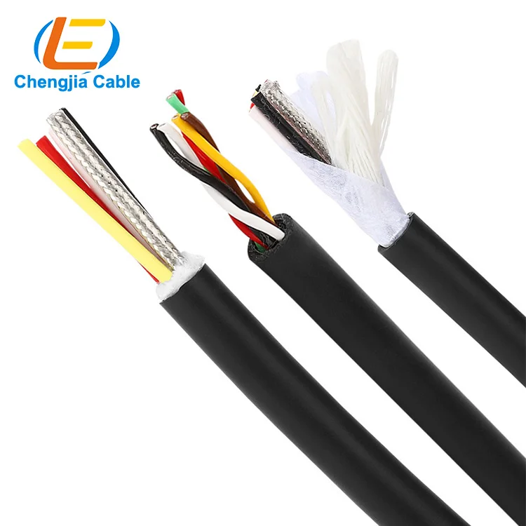 Flame Retardant Industrial Automation Continuous Flexibility Kuka Robot Cable