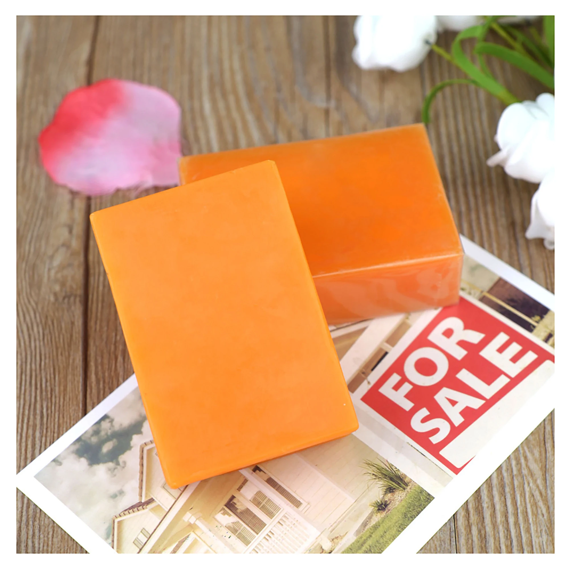 BestSelling Skin Care Series Original Powder Quality Skin Brightening Raw Material Whitening Soap For The Skin For Body and Face