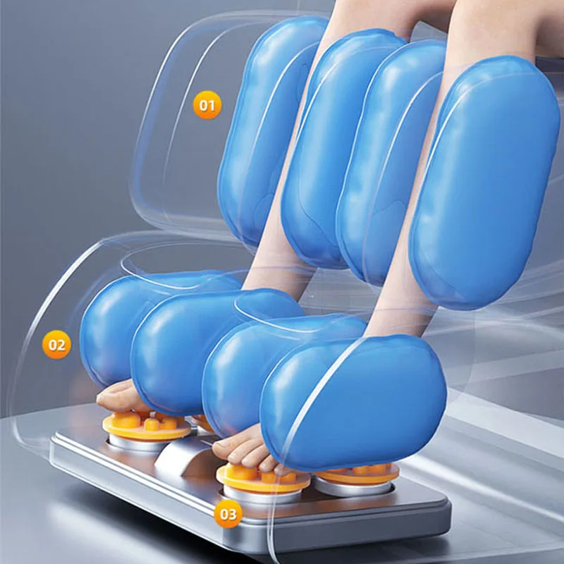 Relax Physiotherapy Full Body Sl Track Recliner Heated Body Care 4d Small Airbag Health Device Point Massage Chair 2023