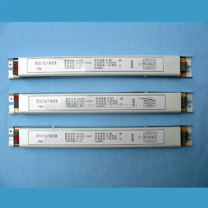Электронный балласт T8 4x18 Вт для флуоресцентной лампы Одобрено CE ROHS 220-240 В
