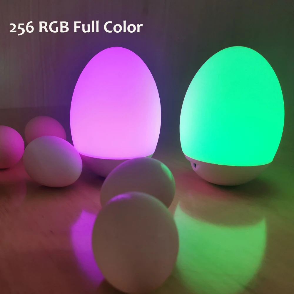 USB Rechargeable Small And Cute Silicone Sway Tumbler Night Light With Touch Control For Kids LED Night Light