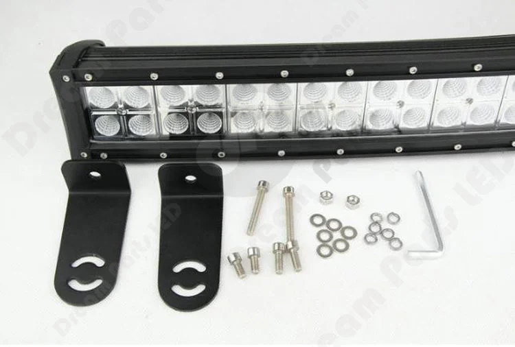 Best Budget Dual Row Super Bright Emergency Vehicle Led Light Bar 4x4 Accessories Off Road Led Curved Light Bar