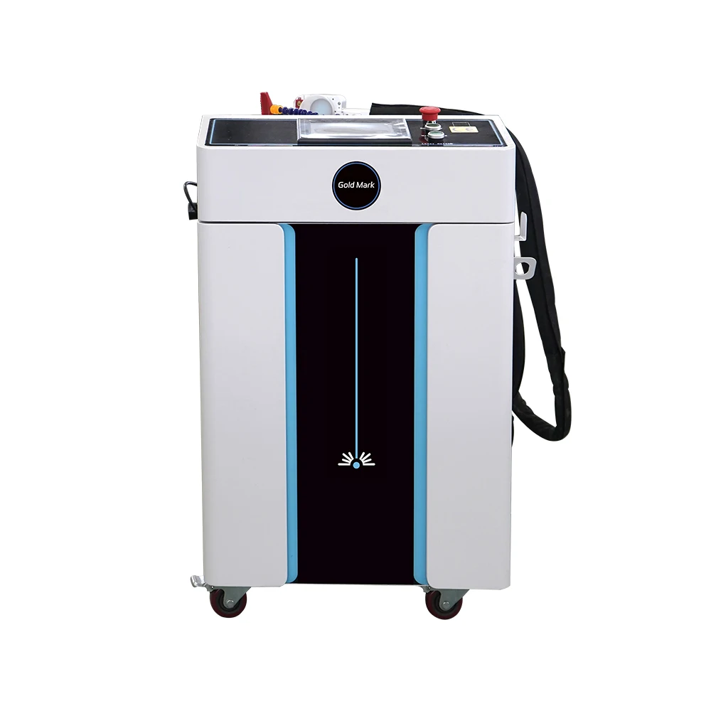 Pulse laser  cleaning  machine remove graffiti wood stone  iron  alloy  metal 500w 1000w small size