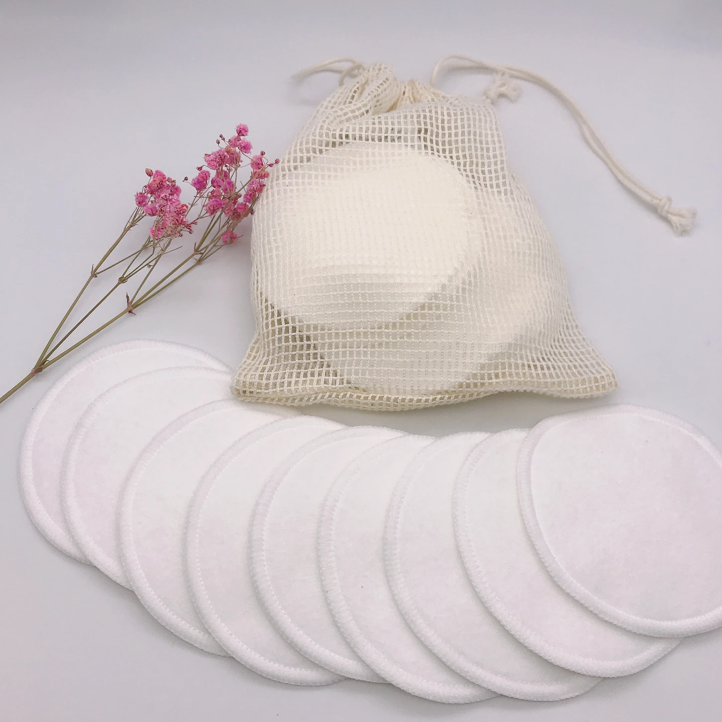 High quality cheap Pads For Face Custom Size Makeup Remover Pad