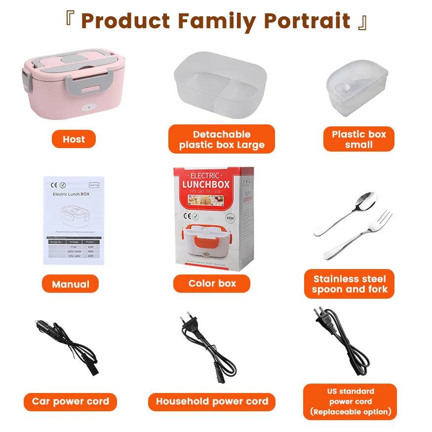 Stainless Steel Portable Cooking And Heating Food Without Water And Electricity Lunch Box