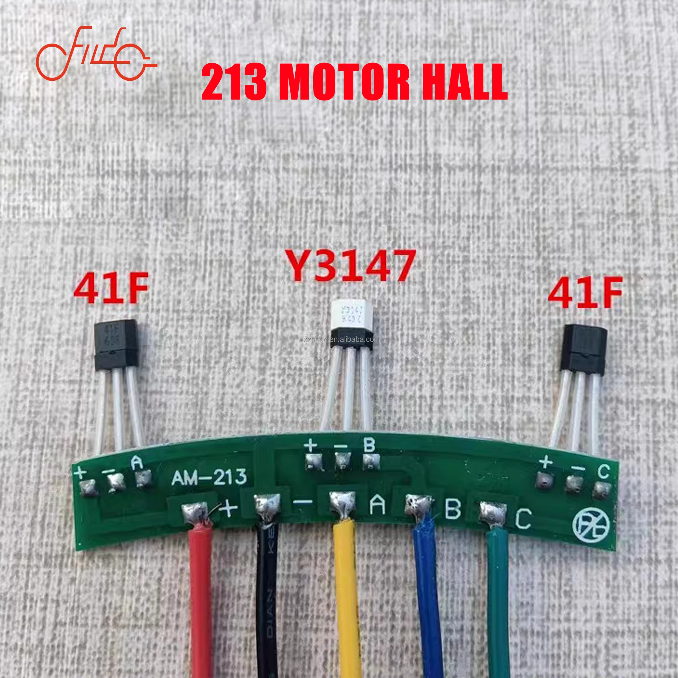 Wholesale High Quality New National Standard Electric Vehicle 213 Motor Hall Sine Wave Motor 60/120 degrees hall sensors
