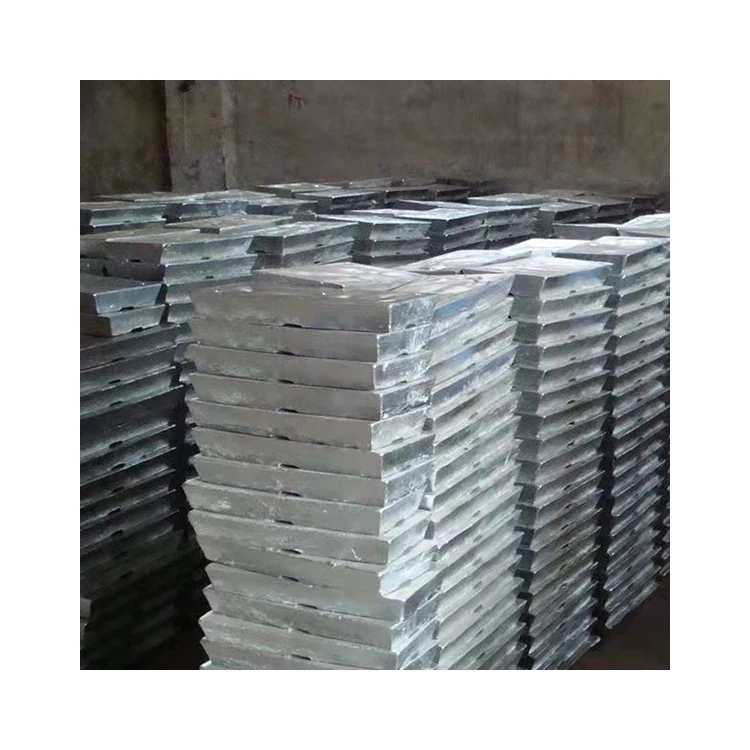 Best Seller Costing Material Zinc Ingot 99.995% Zinc Alloy Ingot