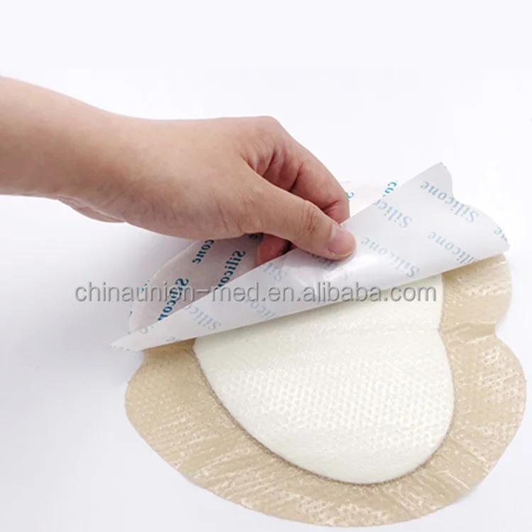 waterproof Soft paste high absorption no leak under pressure medical bordered silicone adhesive foam dressing