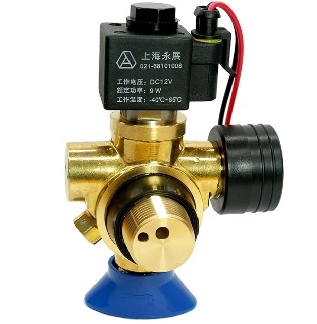 with solenoid for vehicle Customized good quality proper price micro pneumatic CNG cylinder valve