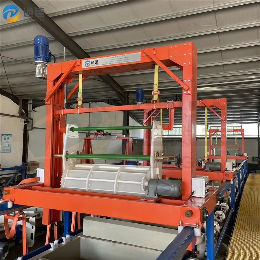 Barrel Plating Machine for Nickel Plating / Electroplating equipment / zinc plating plant