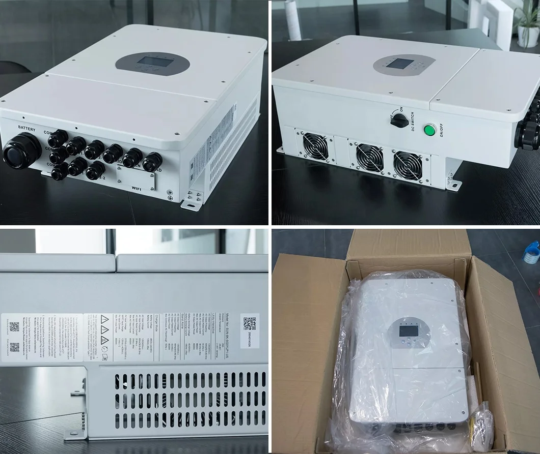 In Stock Deye 5KW 8KW 10KW 12KW Three Phase Single Phase Hybrid Solar Inverter With MPPT Charge Controller