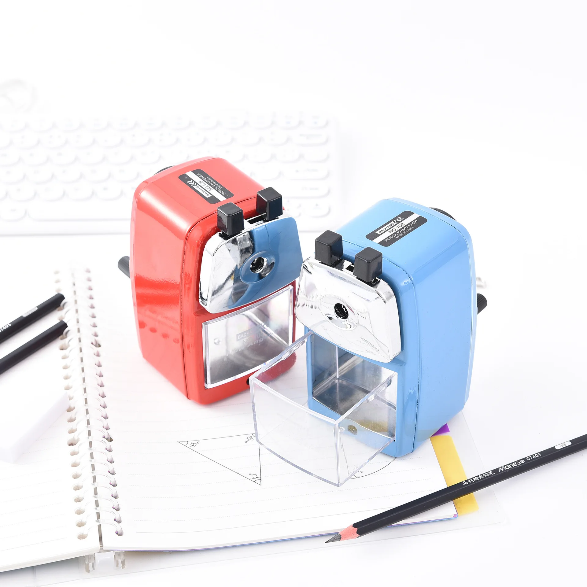 Hot Sale Pencil Sharpener Automatic Pencil Sharpener Office Electric Electronic Pencil Sharpener for Kid Stationery Gift