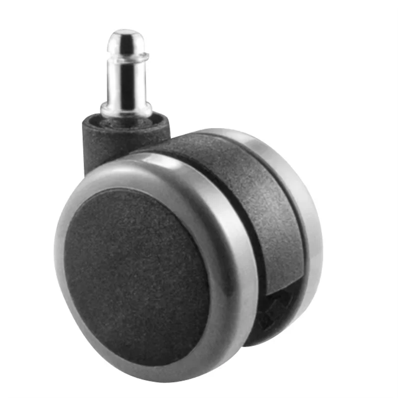 Good quality Hot Sale office chair parts of Black Nylon Castor