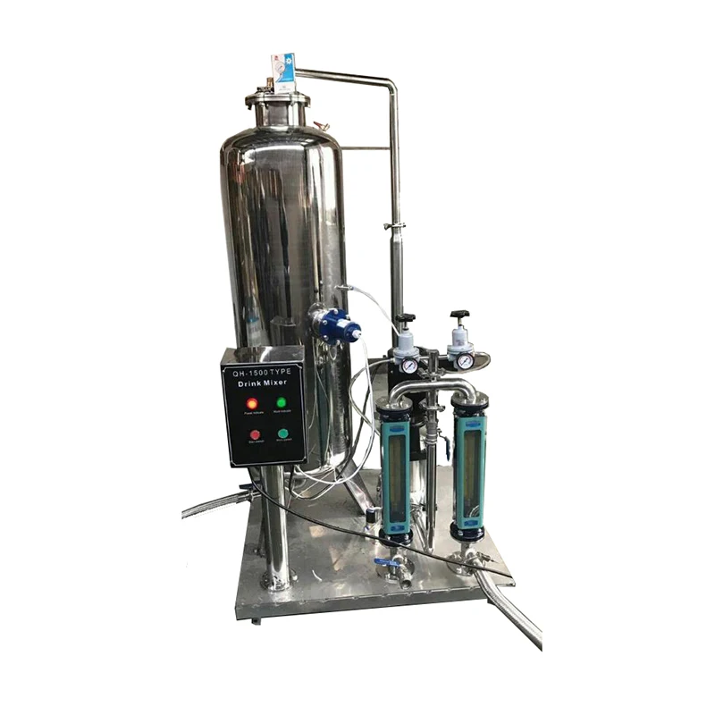 Soft Drink Manufacturing Equipment CO2 Beverage Carbonated Soft Drink Mixer/Carbonated Soft Drinks Soda Water Making Machine