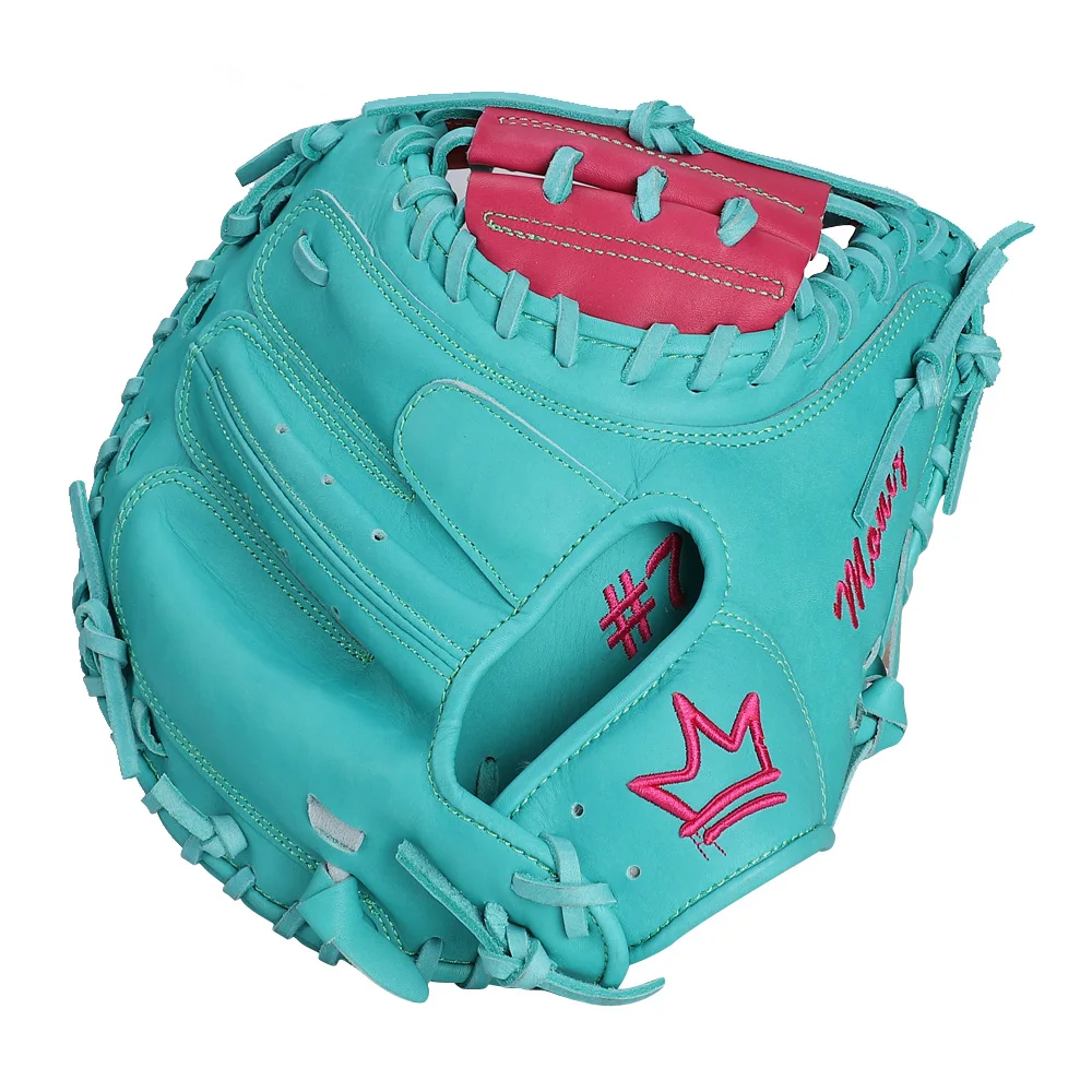 Factory custom logo and color for baseball and softball catcher gloves