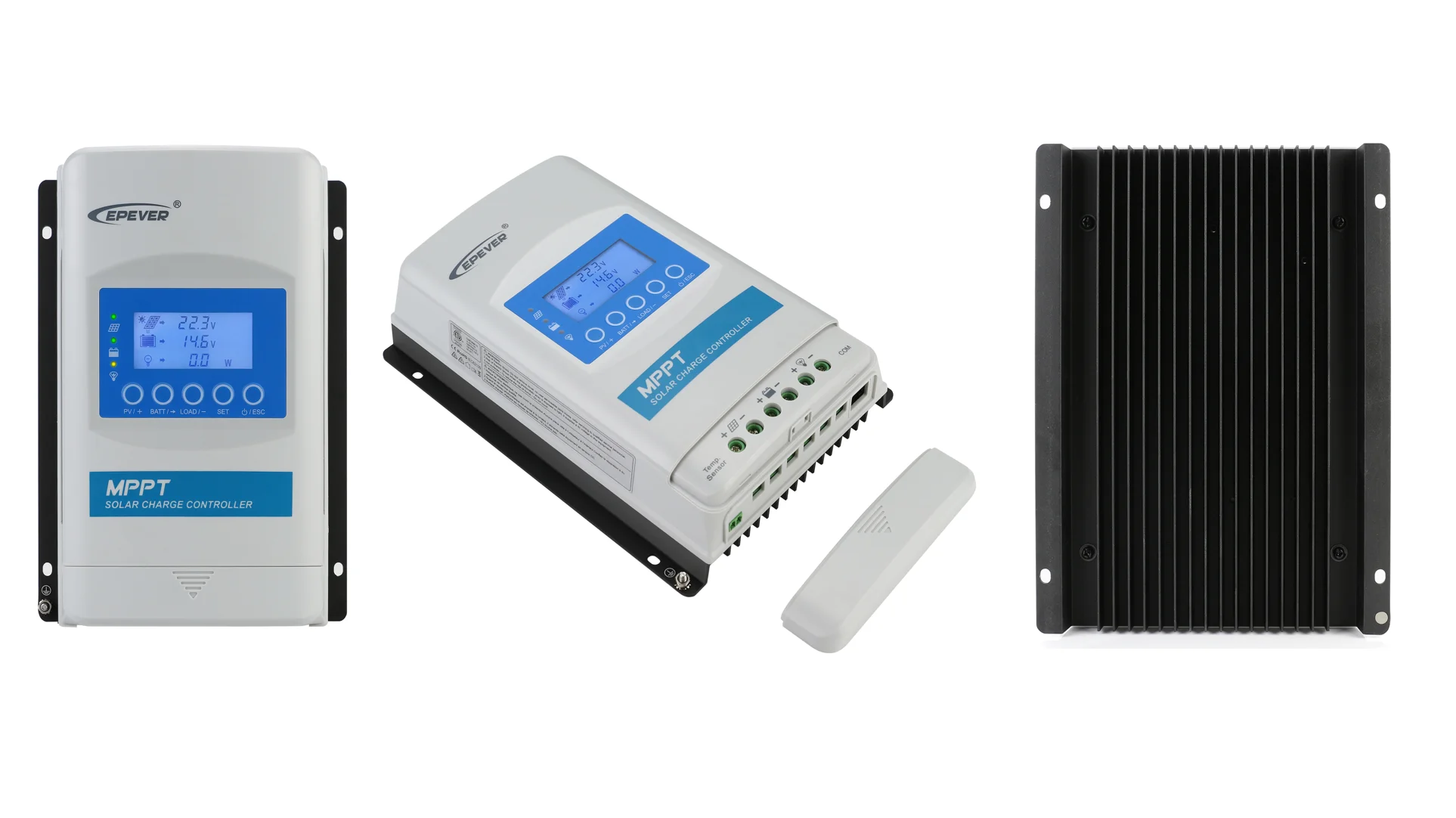 EPever XTRA Series MPPT 20A 30A Solar Charger Controller LCD Solar Regulator 12V 24V and Support lead-acid and Li Batteries
