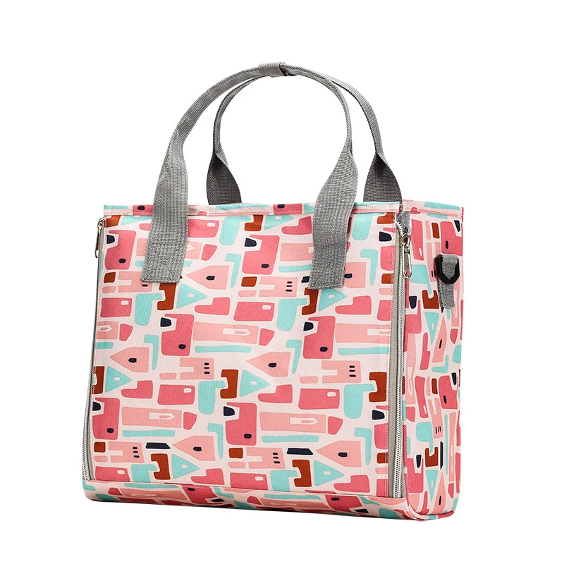 Fashion Large Capacity Multipurpose Mommy Tote Bag Baby Hanging Diaper Storage Organizer Bag for Baby Carriage