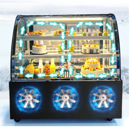 Cake Pastry Showcase Commercial Refrigeration Equipment Bakery Displays Fridge