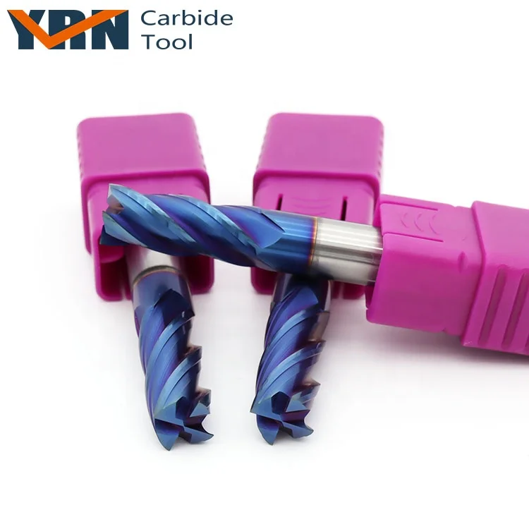 Top Picks Solid Carbide 4/6/8/10/12mm End Mill Cutter For Titanium & Heat-treated Steel