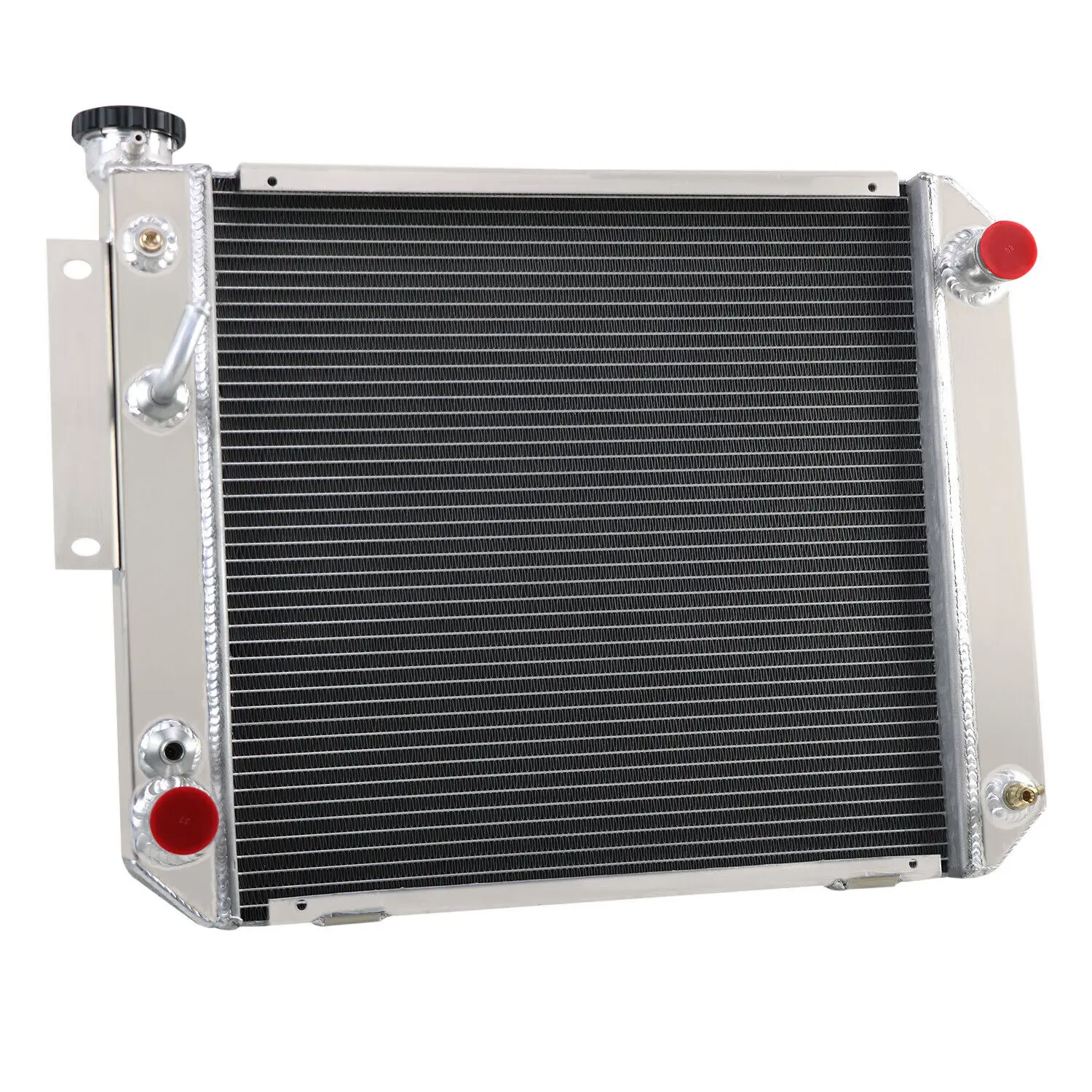 3 Row Aluminum Radiator Fit Hyster Yale Forklift H25XM H35XM S25-35XM S60ES USA